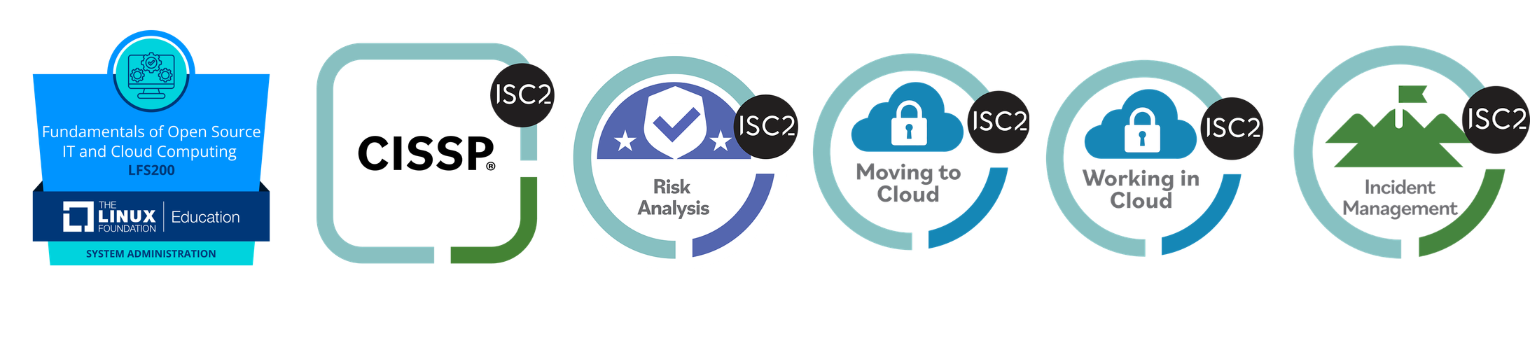 A graphic showing the different types of security and risk analysis.